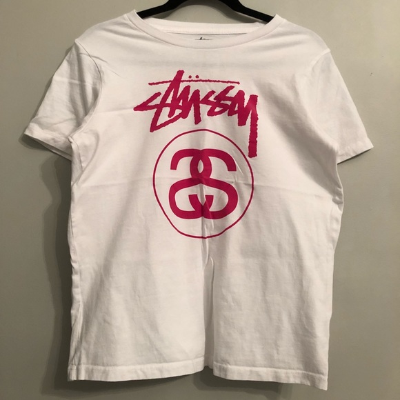 Stussy Link Logo T-Shirt - Picture 1 of 3